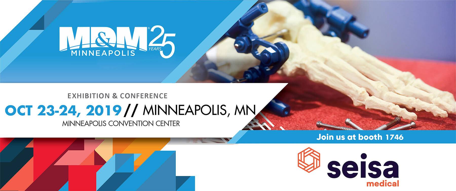 Seisa will be exhibiting at MD&M Minneapolis 2019